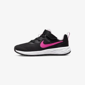 Scarpe sportive nere da bambina Nike Revolution 6 PSV, Brand, SKU s341000266, Immagine 0